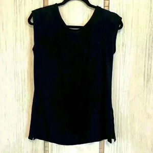 Banana Republic Women's Black Tank Top‎ - Size Medium